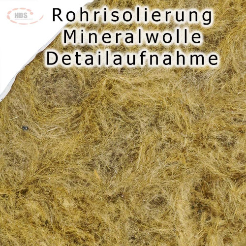 Rohrisolierung Mineralwolle makro