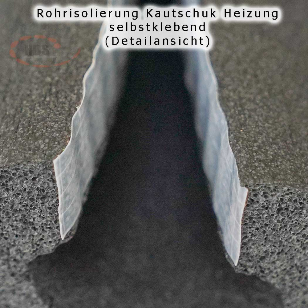 Rohrisolierung Kautschuk Heizung Detail