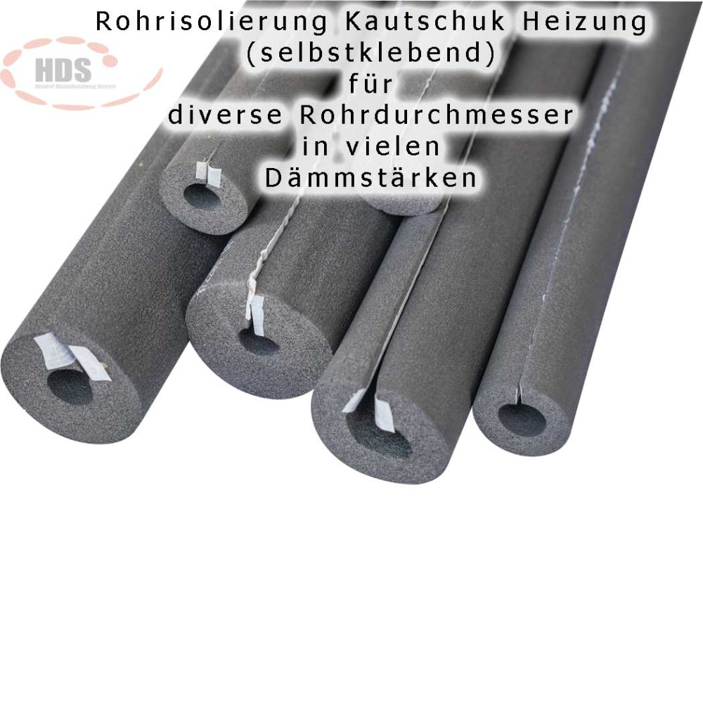 Rohrisolierung Kautschuk selbstklebend