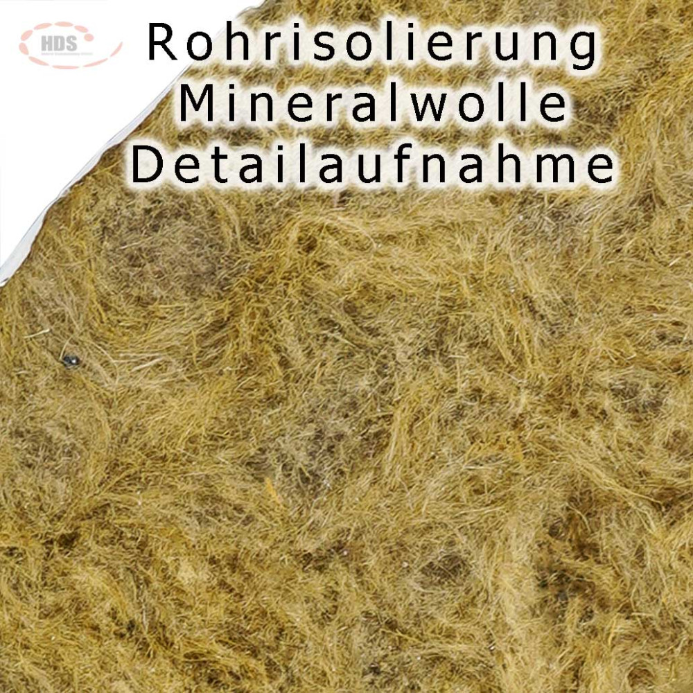 Rohrisolierung Mineralwolle makro